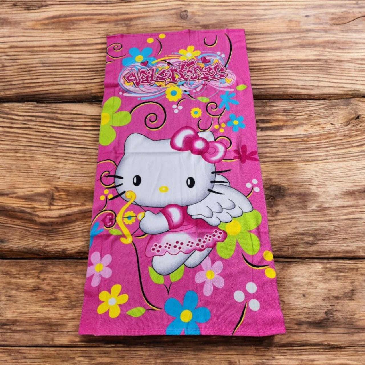 Kids Cartoon Themed Towel – 70x140cm Soft Cotton Beach & Bath Towel for Children (Assorted Characters)