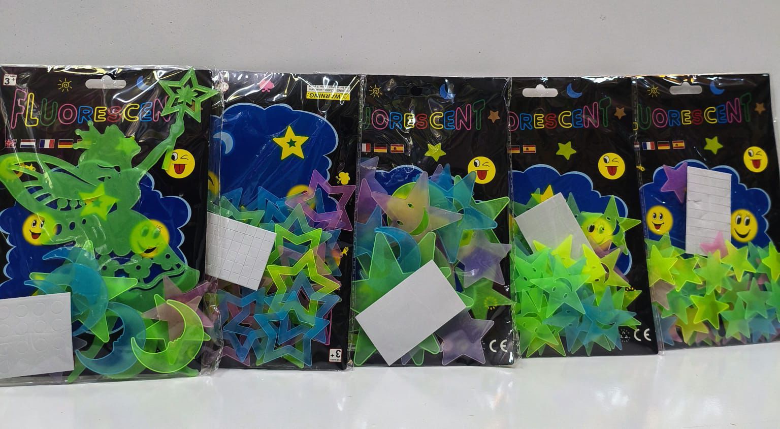Glow in The Dark Stickers – 200 to 630 Pcs Luminous Stars & Moon for Ceiling & Wall, 3D Realistic Starry Sky Decor, Kids Bedroom Night Light, Non-Toxic & Removable
