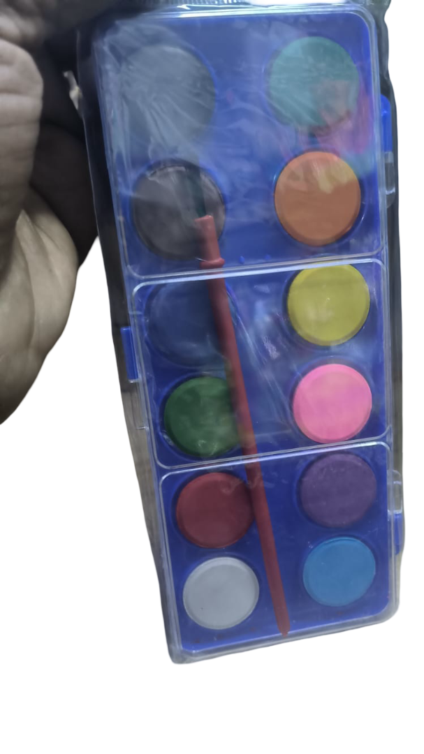 Water Color Paint Set with Brush Washable Non-Toxic Art Kit, Vibrant Painting Supplies for Children, Beginners & Hobbyists, Perfect for Home School & Creative Projects