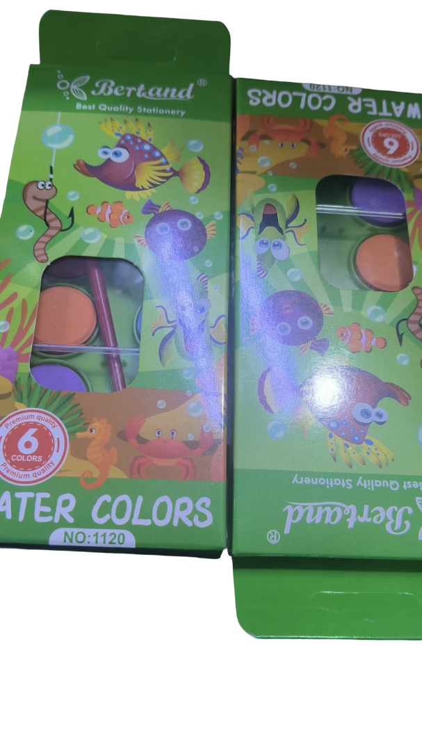 Water Color Paint Set with Brush Washable Non-Toxic Art Kit, Vibrant Painting Supplies for Children, Beginners & Hobbyists, Perfect for Home School & Creative Projects
