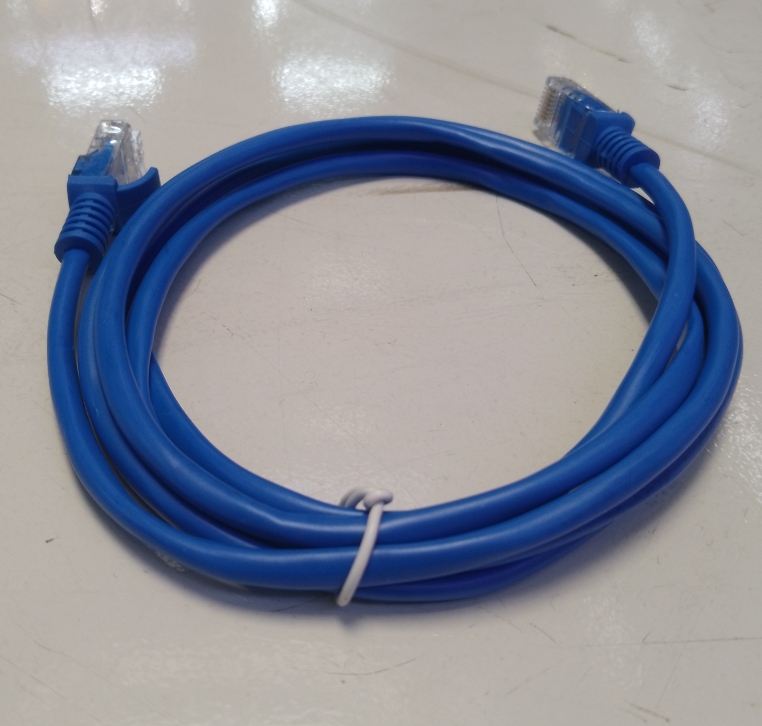 RJ45 Cat6 U/UTP PATCH CORD - 0,5m
RJ45 Cat. 6 U/UTP patch cord, shielded, 24 AWG 4-pair cable, PVC sheath, blue - 0,5 m