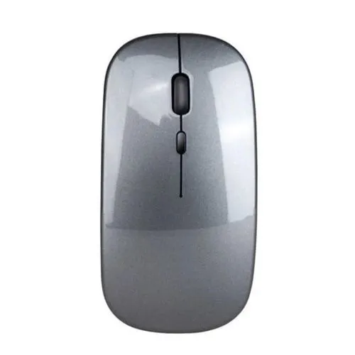 Rechargeable Bluetooth Wireless Mouse Portable Mini Ultra-thin Ergonomic Mouse for Laptops