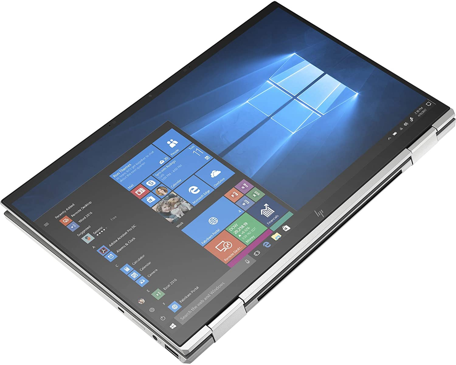 HP EliteBook x360 1030G7 Intel Core i7 10th Gen 16GB Ram 512GB SSD 13.3-inch Touchscreen Display Windows 11 Pro Laptop Backlit keyboard refurbished HP laptop for Professionals, Students plus warranty