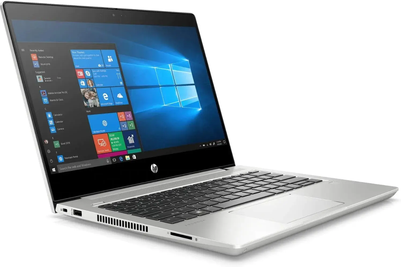 HP ProBook 430G7 Intel Core i5 10th Gen 8GB Ram 256GB SSD 13.3-inch Display Windows 11 Pro Laptop Fingerprint reader Refurbished HP laptop for Professionals, Students plus warranty