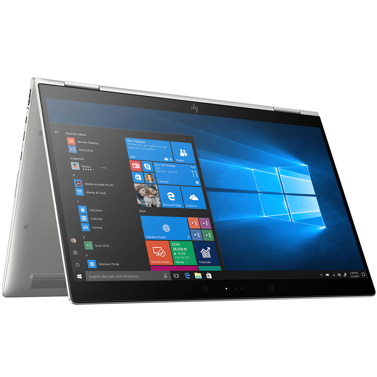 HP EliteBook x360 1030G7 Intel Core i7 10th Gen 16GB Ram 512GB SSD 13.3-inch Touchscreen Display Windows 11 Pro Laptop Backlit keyboard refurbished HP laptop for Professionals, Students plus warranty