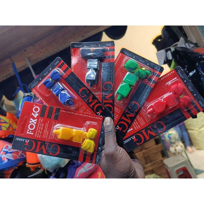 Fox 40 whistle, referee whistle,1 piece of fox 40, assorted colours