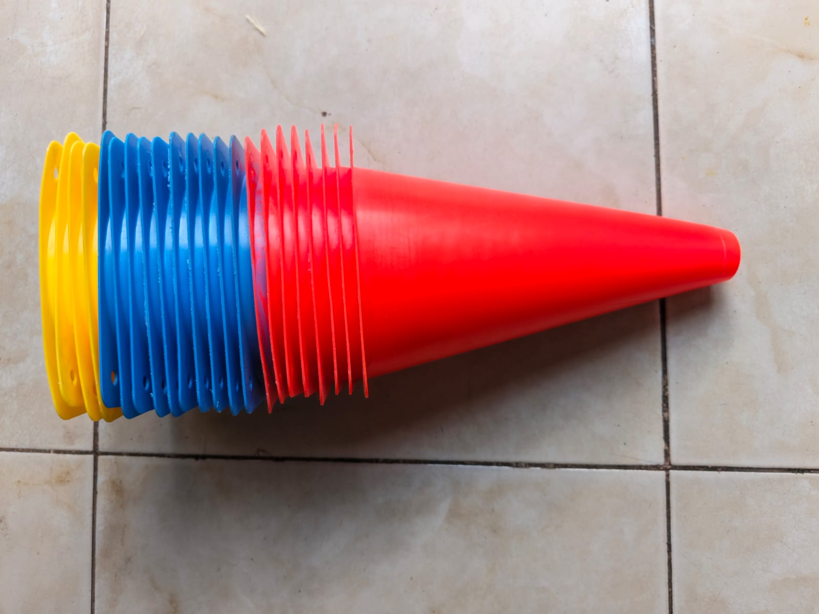 9 Inch Sports Training Cones Set for Football, Basketball, Rugby, Agility Drills, Speed Training, Fitness Workouts and Coaching