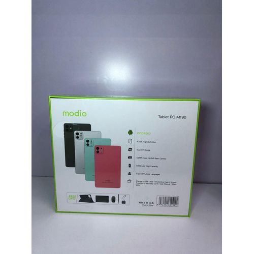 M190 Tablet 12 GB RAM + 512 GB storage, 9-inch HD touchscreen, Android 13, dual SIM support, 5000mAh battery with free Keyboard,Tablet cover,Mouse,Stylus pen ,Ejector and OTG