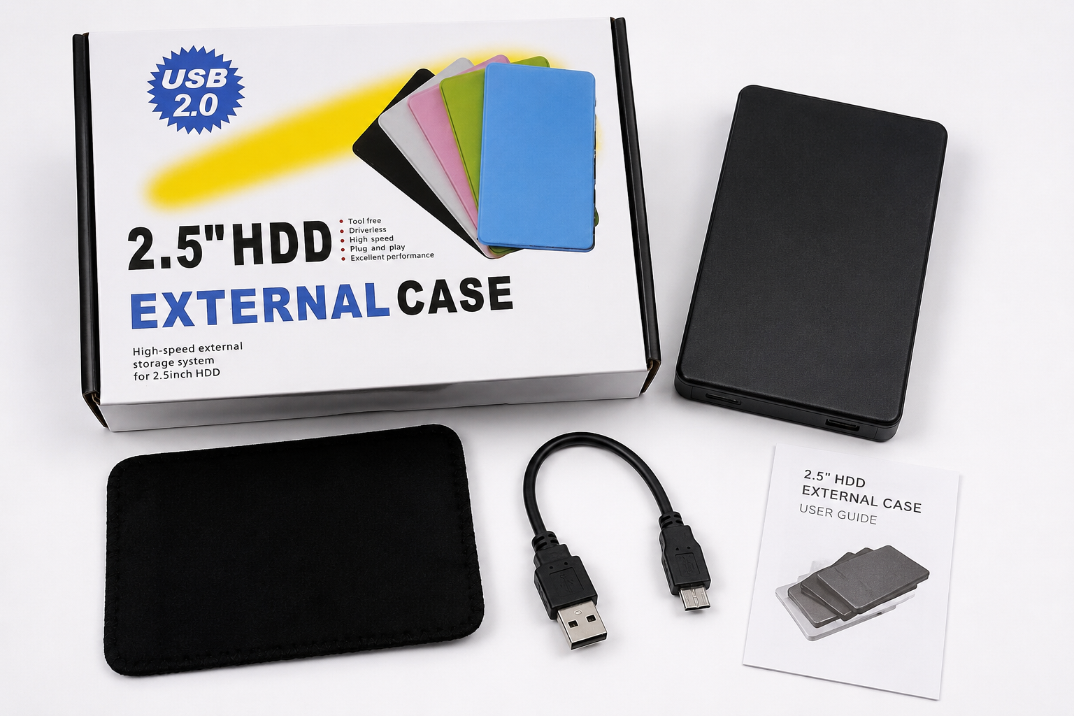 EXTERNAL HARD DRAIVE ENCLOSURES