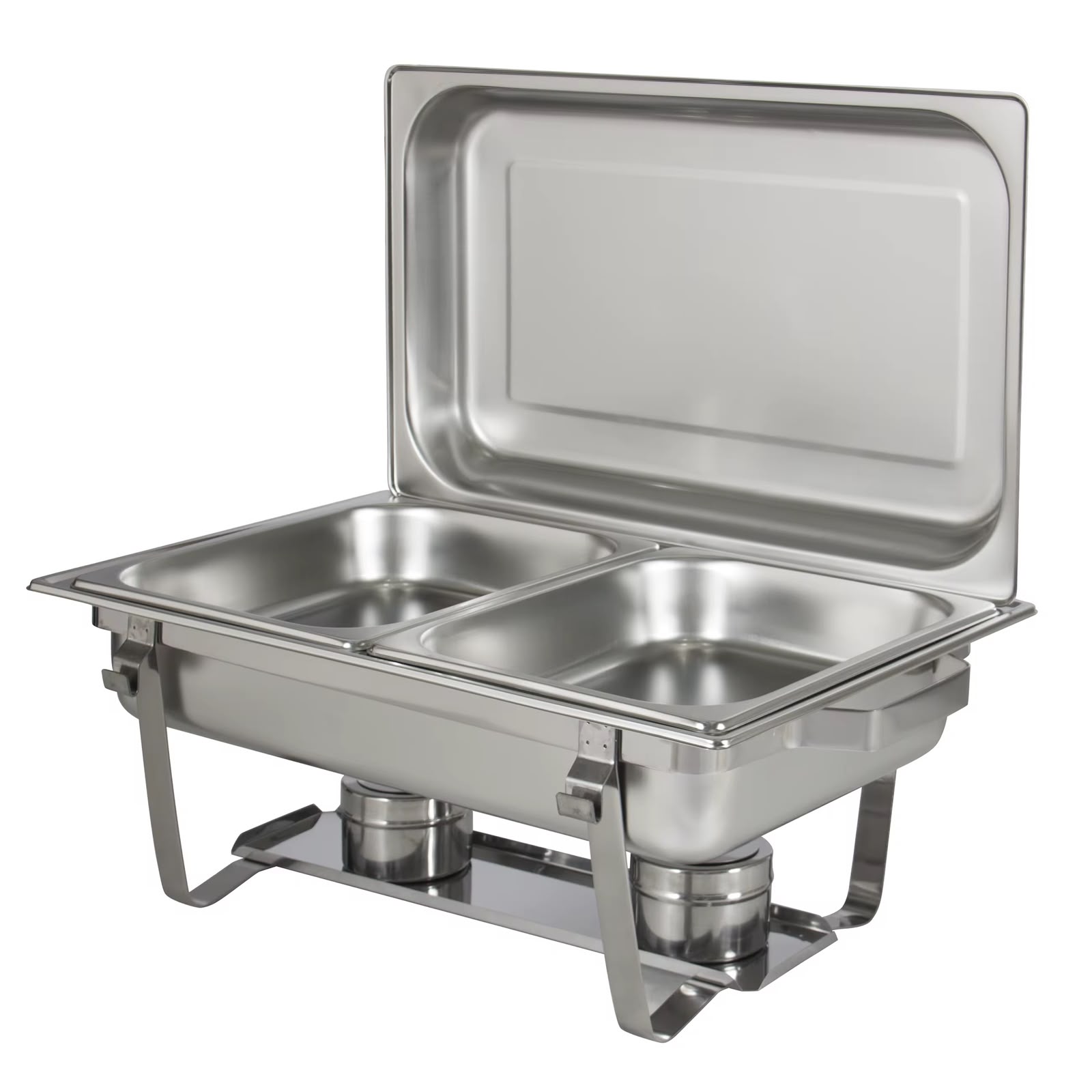Rashnik Kitchen Series Double Tray Chafing Dish (Model RN-5902) with 11-liter capacity