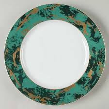 Signature Majestic Forest 11" Flatter Dinner Plate, a premium tableware item crafted from high-quality opalware.