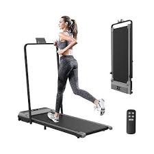 compact foldable walking pad treadmill designed for home and office fitness.