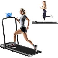compact foldable walking pad treadmill designed for home and office fitness.