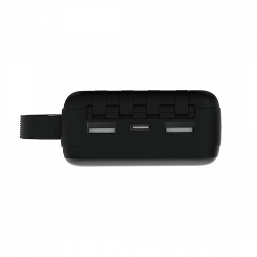 TECNO L201Q 20000mAh Power Bank 22.5W Fast Charging Built-in Cables LED Display Phone Stand USB-A Type-C Portable Charger