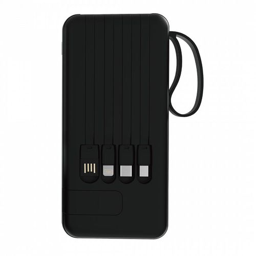 TECNO L201Q 20000mAh Power Bank 22.5W Fast Charging Built-in Cables LED Display Phone Stand USB-A Type-C Portable Charger