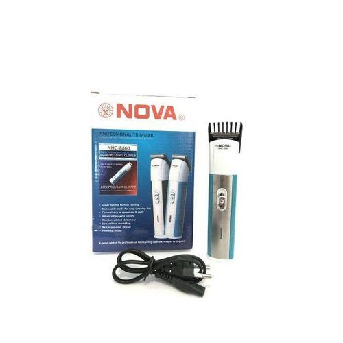Nova Unisex Professional Rechargeable Electric Shaver & Hair Trimmer – Cordless grooming kit with precision blades, fast charging, ergonomic design for smooth, safe trimming and shaving.
