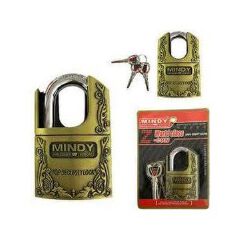TOP Heavy Duty Anti-Burglar Zinc Alloy Padlock – High Security Waterproof Lock with 3 Keys for Gates, Doors, Garages, Storage Units & Outdoor Use.