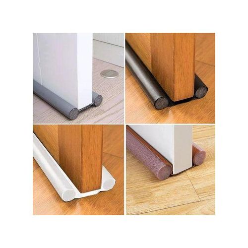 Under Door Draft Stopper, Door Sweep Noise Blocker, Soundproof Weather Stripping, Window Breeze Blocker, Dust & Pest Guard, Energy Saving Door Seal for Home, Office & Bedroom.