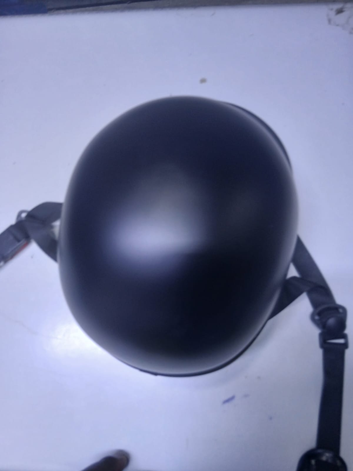 Motorcycle German Style Skull Cap Helmet – Low Profile Half Helmet with Comfortable Inner Liner + FREE BALACLAVA(mask)