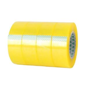 Ultra Thick 100m Transparent Packing Tape – Heavy Duty Strong Adhesive Clear Cellotape for Shipping, Packaging, Sealing Boxes, Moving, Cartons & General Household Use.