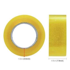 Ultra Thick 100m Transparent Packing Tape – Heavy Duty Strong Adhesive Clear Cellotape for Shipping, Packaging, Sealing Boxes, Moving, Cartons & General Household Use.