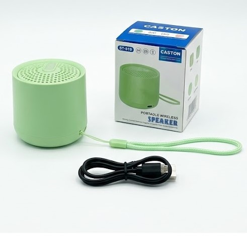 Caston ST-919 Mini Portable Wireless Bluetooth Speaker - HiFi Stereo Bass with Lanyard