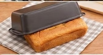 Professional Non-Stick Loaf Pan - Carbon Steel Bread and Meatloaf Baking Tin