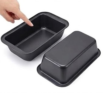 Professional Non-Stick Loaf Pan - Carbon Steel Bread and Meatloaf Baking Tin