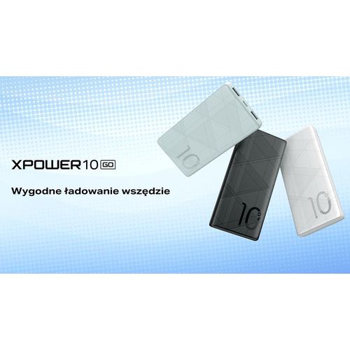 Infinix XPower 10 10000mAh Power Bank Fast Charging Portable Charger USB Type-C Dual Output Slim Compact Powerbank for Android iPhone Tablets Earbuds Smartwatches & Mobile Devices