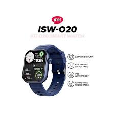 itel Smart Watch Fit 020 ISW-020 Bluetooth Calling Smartwatch with 2.04” HD Display, IP68 Waterproof Fitness Tracker, Heart Rate Monitor, Long Battery Life, Android & iPhone Compatible