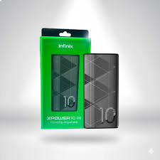 Infinix XPower 10 10000mAh Power Bank Fast Charging Portable Charger USB Type-C Dual Output Slim Compact Powerbank for Android iPhone Tablets Earbuds Smartwatches & Mobile Devices
