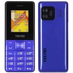 Tecno T301 Dual SIM Feature Phone Wireless FM Bluetooth 1150mAh Battery Torchlight Expandable Memory Durable Keypad Mobile Phone with Loud Speaker Long Battery Life Kenya