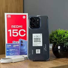 Redmi 15C Smartphone 6.9” Display 6000mAh Battery 50MP Camera Android 15 Budget Phone Fast Performance Large Screen Long Lasting Battery Dual SIM 4G Mobile Phone