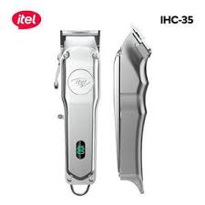 itel Air Clipper Classic 3 IHC35 Professional Hair Clipper Rechargeable Cordless Hair Trimmer 6500RPM Stainless Steel Blade Barber Machine with Guide Combs Fast Charging Long Battery Life Grooming Kit
