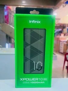 Infinix XPower 10 10000mAh Power Bank Fast Charging Portable Charger USB Type-C Dual Output Slim Compact Powerbank for Android iPhone Tablets Earbuds Smartwatches & Mobile Devices