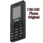 Tecno T301 Dual SIM Feature Phone Wireless FM Bluetooth 1150mAh Battery Torchlight Expandable Memory Durable Keypad Mobile Phone with Loud Speaker Long Battery Life Kenya