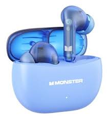Monster AirStar W33 Wireless Bluetooth Earbuds, Bluetooth 5.4 TWS Earphones, Deep Bass Stereo Sound, HD Calling, Low Latency Gaming Mode, Type-C Fast Charging, Long Battery Life