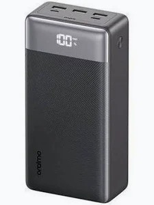 Oraimo PowerBox 400 Vision OPB-7400Q 40000mAh Power Bank, 22.5W Fast Charging, LED Digital Display and Multiple Output Ports