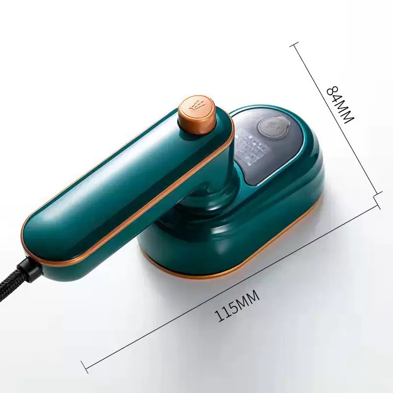 New home-use model Steam Iron Portable Handheld Wet And Dry Double Hot Fabric Garment Steamer Ironbox Hanging Ironing Wrinkles Iron Boxes Lightweight Steamer Iron Box With Nonstick Soleplate Cleaner S