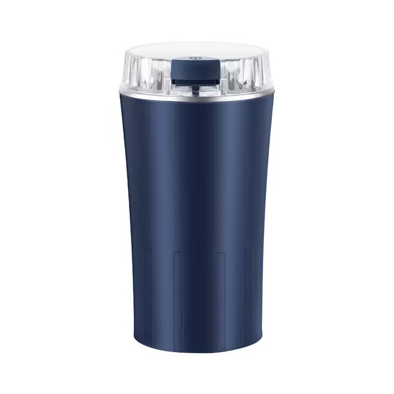 The new electric coffee grinder, spice grinder, coffee beans and vanilla grinder, a button-style stainless steel grinder, is suitable for grinding vanilla, peanuts and coffee beans.