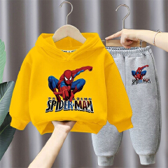 Spider-Man Boys and Girls Hoodie and Pants Set for Toddlers and Big Kids