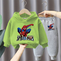 Spider-Man Boys and Girls Hoodie and Pants Set for Toddlers and Big Kids