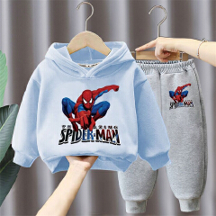 Spider-Man Boys and Girls Hoodie and Pants Set for Toddlers and Big Kids
