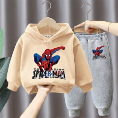 Spider-Man Boys and Girls Hoodie and Pants Set for Toddlers and Big Kids