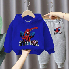 Spider-Man Boys and Girls Hoodie and Pants Set for Toddlers and Big Kids