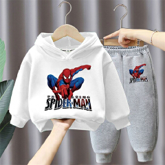 Spider-Man Boys and Girls Hoodie and Pants Set for Toddlers and Big Kids