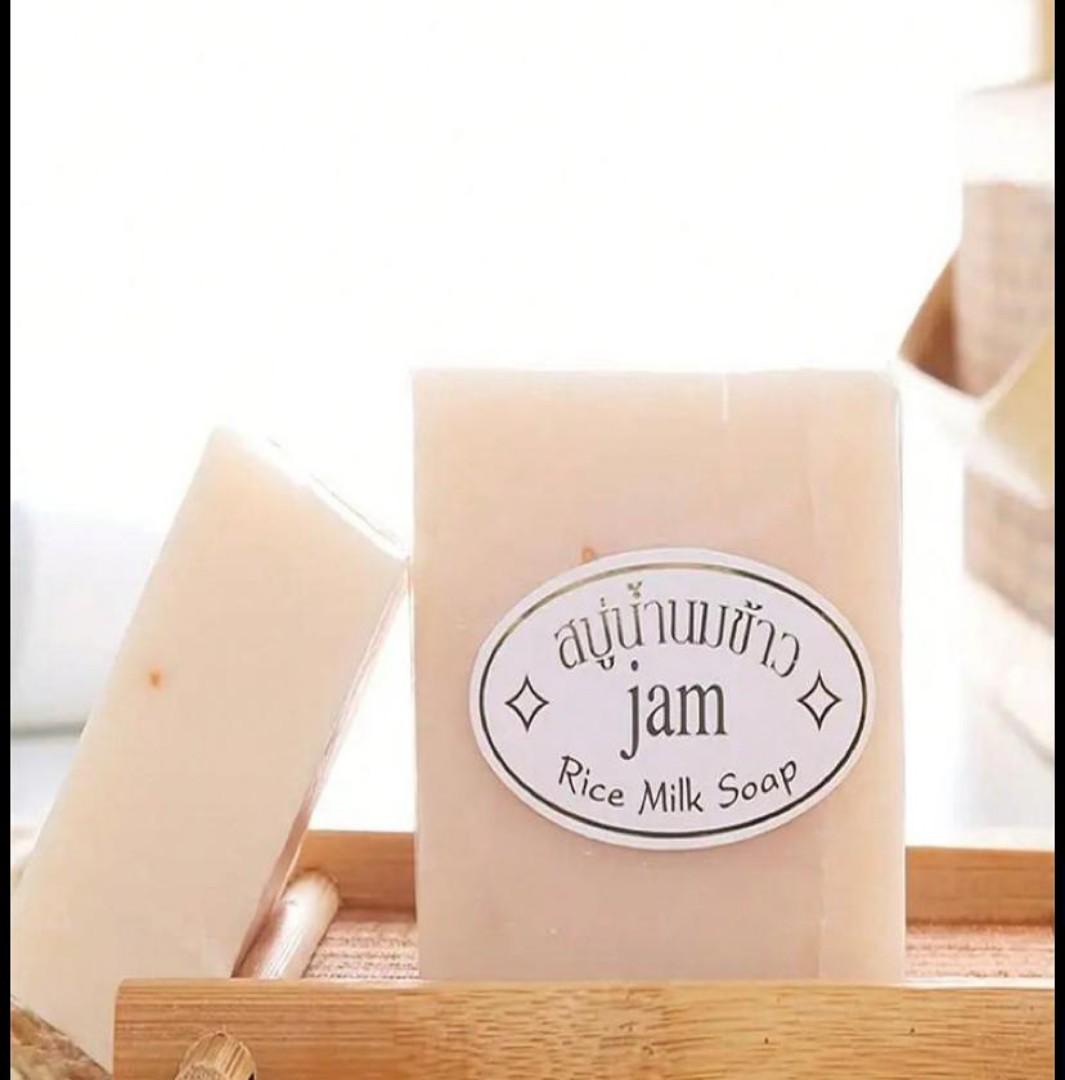 offer!! 3 pieces of Jam rice bar soap.