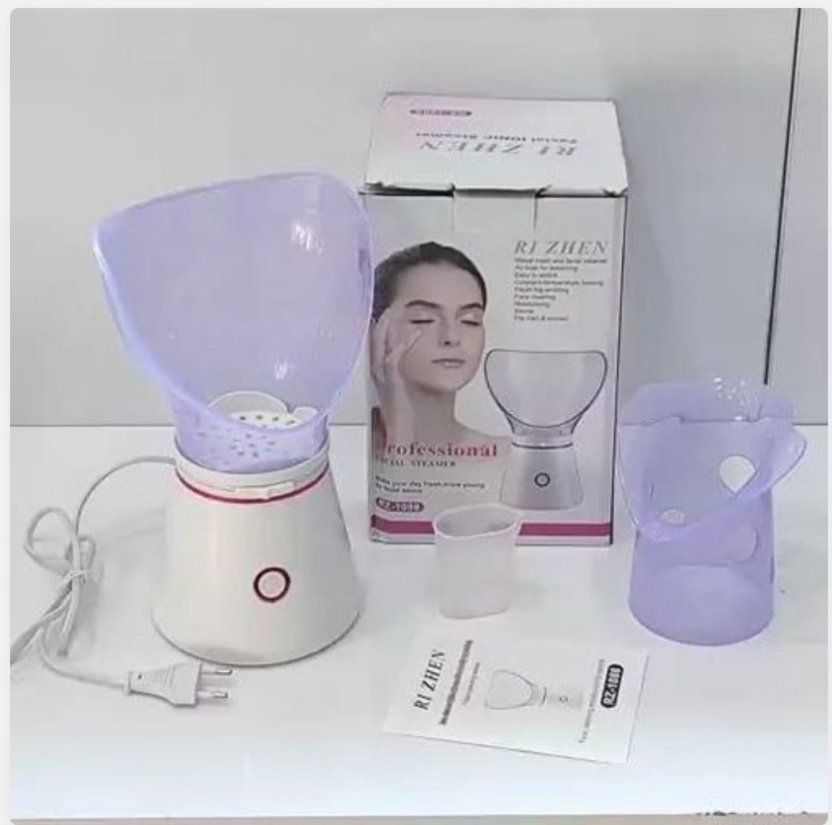 Nano Ionic Facial Steamer for Deep Cleansing & Hydration, Warm Mist Face Steamer with Fast Heating, Pore Opening Skincare Device, Acne & Blackhead Removal, Home Spa Beauty Tool for All Skin Types