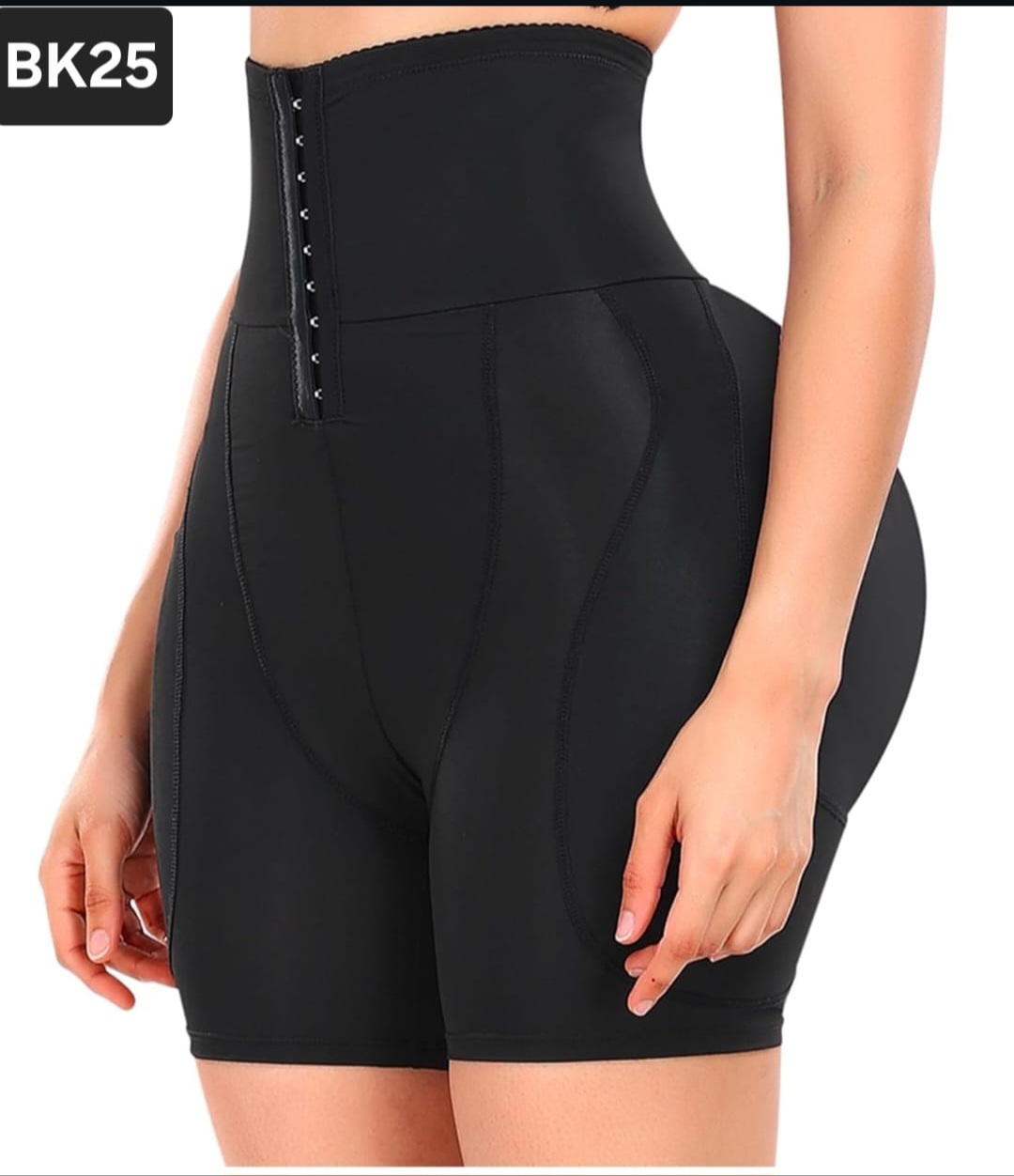 High Waist Tummy Control Body Shaper - Seamless Butt Lifter & Waist Trainer Shorts - BK25