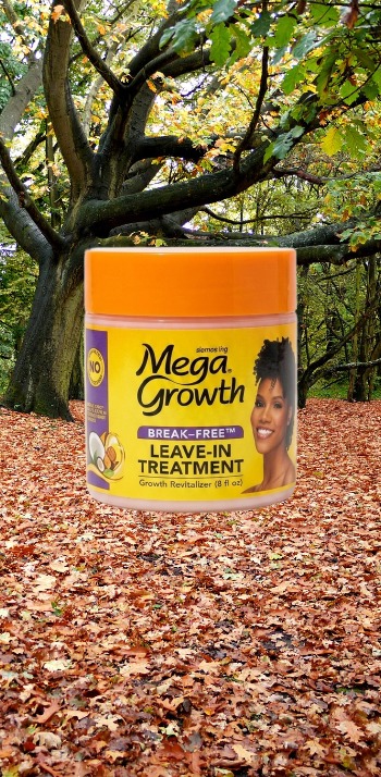 Mega Growth Break-Free Leave-In Hair Treatment Cream for Dry & Damaged Hair Growth Moisturizer 8oz